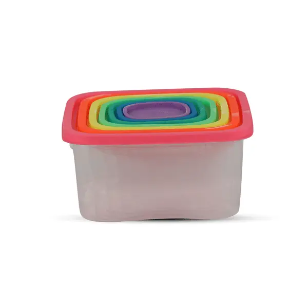 Rainbow Container 4pcs Set