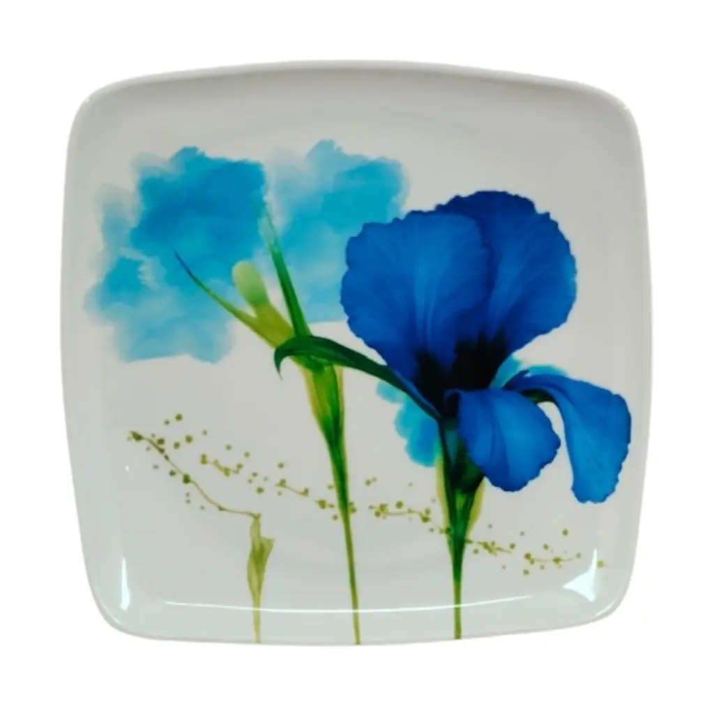 11" Sq Plate Autum Festi