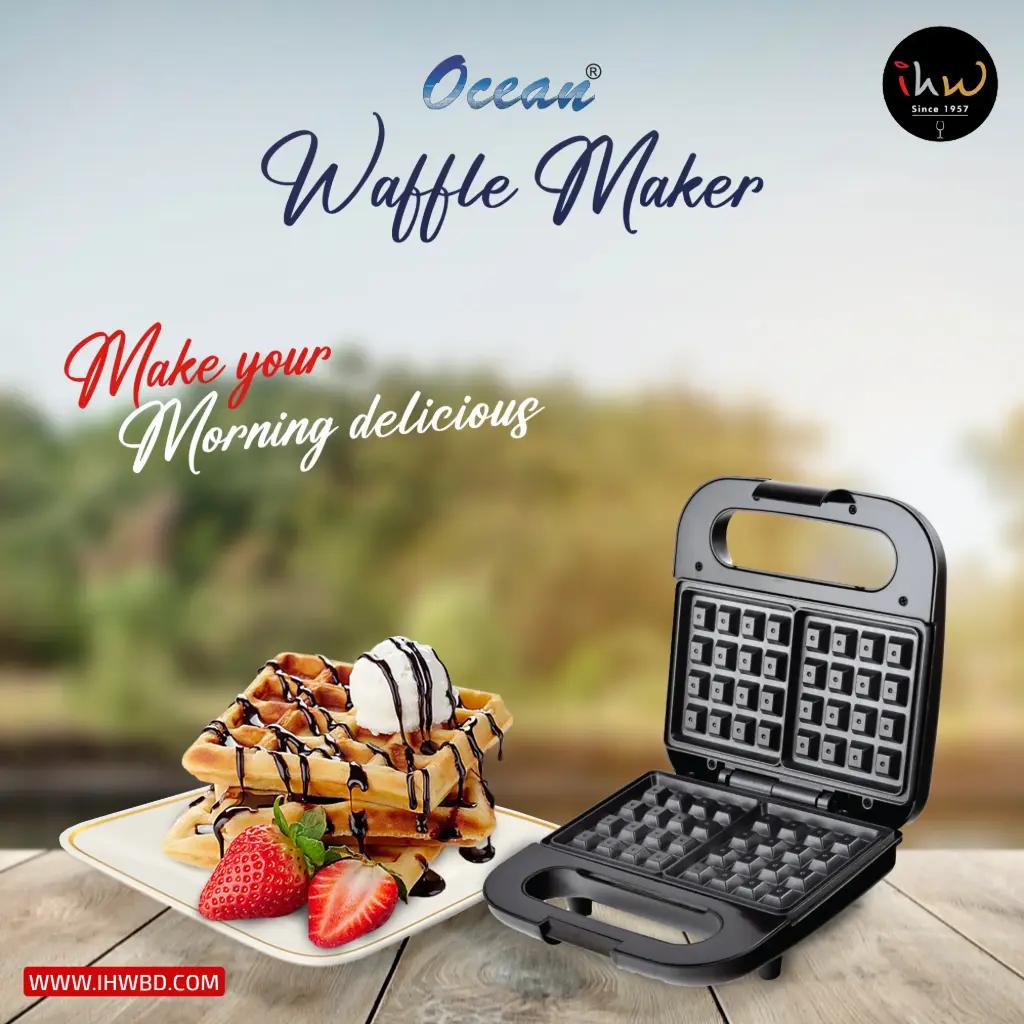 Ocean Waffle Maker 2Slice OWM226S